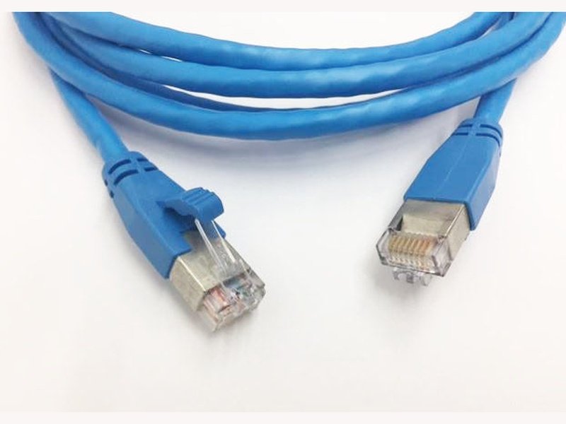 AMP CAT6 UTP Patch Cords 2M Stranded - BLUE