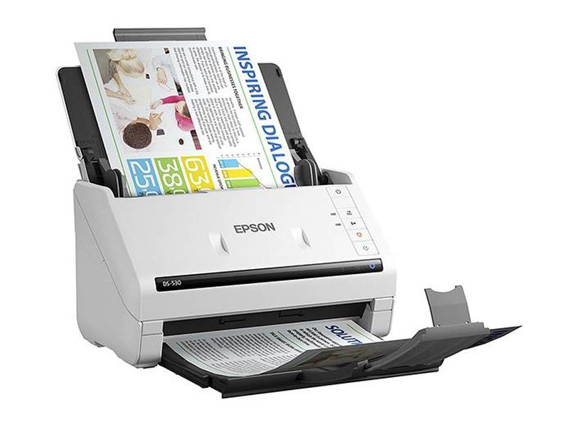 Epson WorkForce DS-530 Flatbed A4 Colour Document Scanner