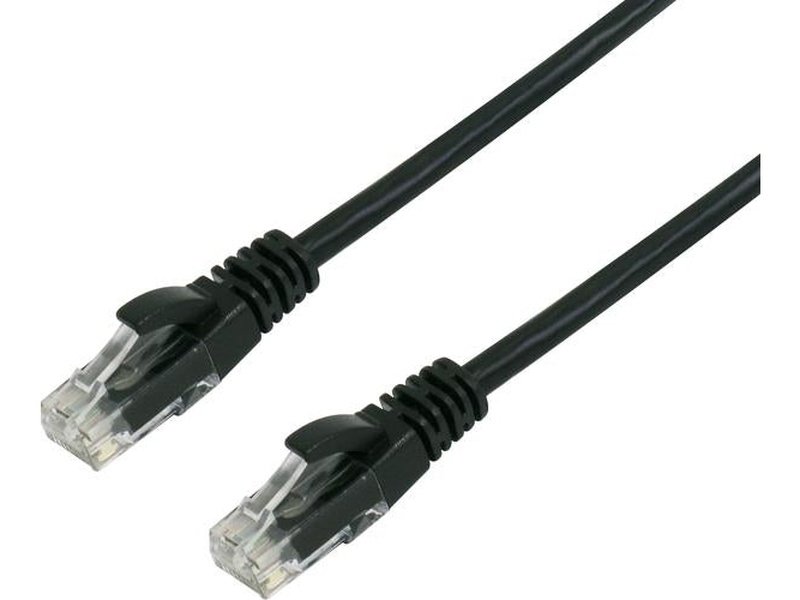 Blupeak 50cm CAT 6 UTP LAN Cable Black