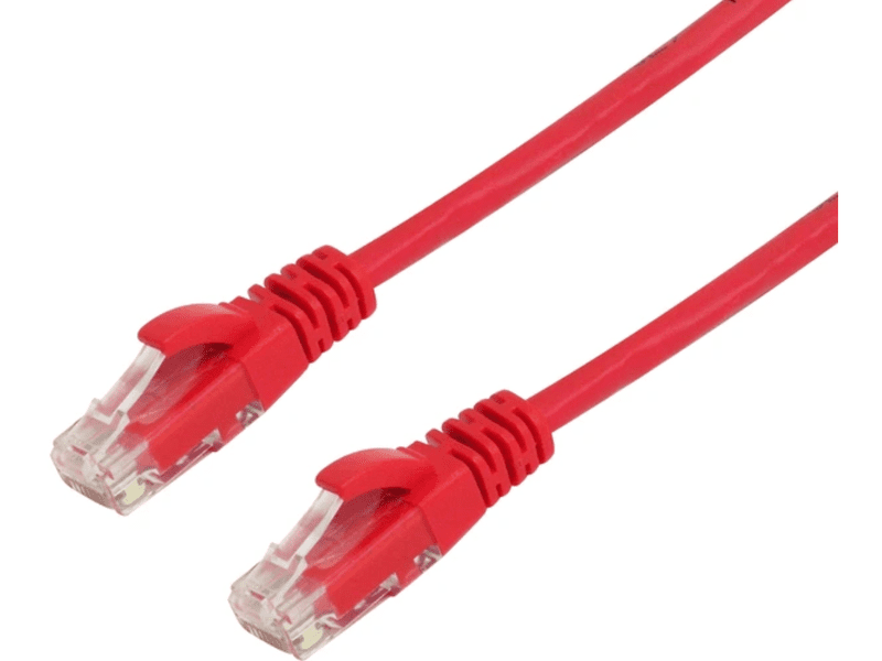 Blupeak 1M Cat6 UTP LAN Cable - Red