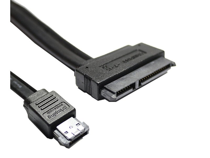 eSATA to SATA 22 15+7 Pin Cable 1m