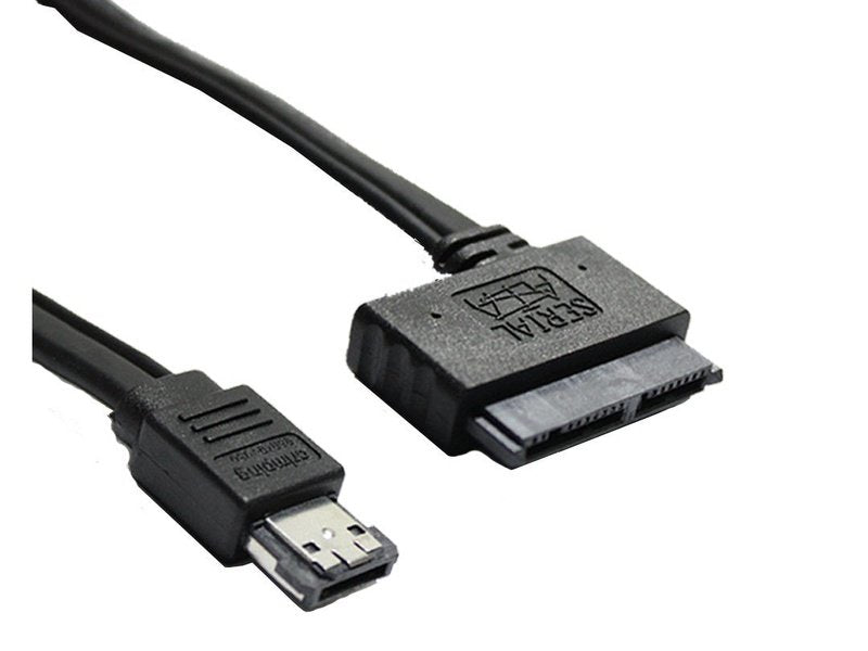 eSATA to SATA 16 7+9 Pin Cable 50cm