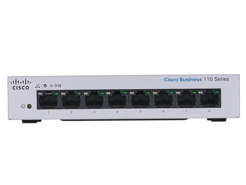 Cisco 110 8 Ports Unmanaged Ethernet Switch