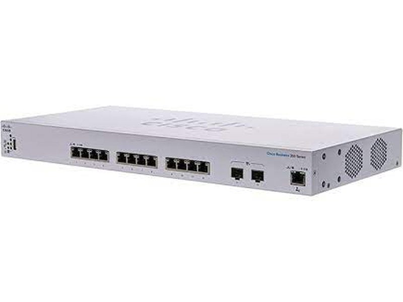 Cisco CBS350 12 Ports Manageable Ethernet Switch, 10GE, 2X10G SFP+