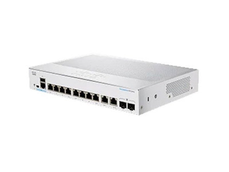 Cisco CBS350 8 Ports Manageable Ethernet Switch, GE, EXT PS, 2X1G SFP