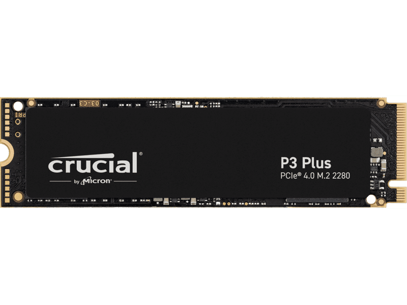 Crucial P3 Plus 1TB M.2 NVMe PCIe 4.0 SSD