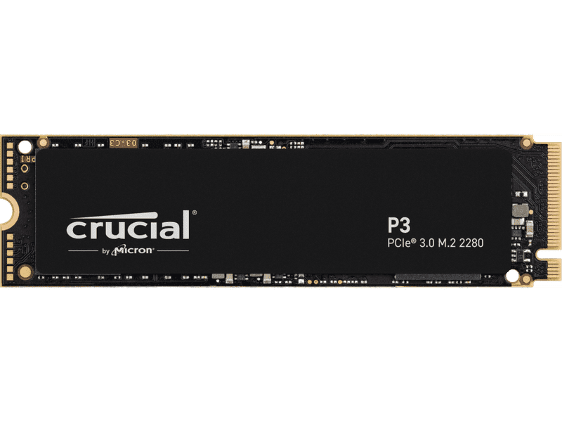 Crucial P3 4TB M.2 NVMe PCIe 3.0 SSD