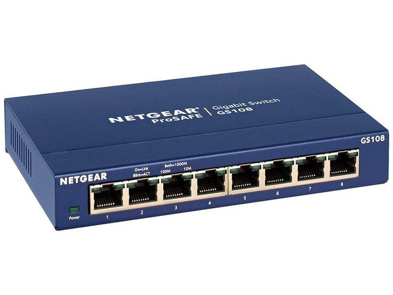 Netgear ProSafe 8 Port 10/100/1000 Gigabit Switch