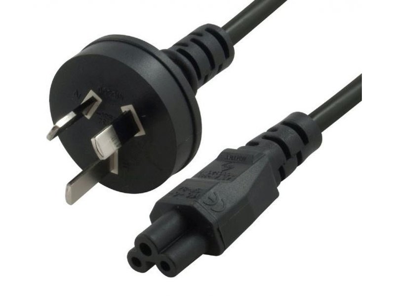 3 Pin to IEC-C5 Mickey Mouse Power Cord 1.8m