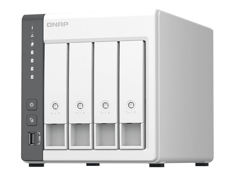 QNAP 4 Bay ARM Cortex-A55 Quad Core 4GB NAS