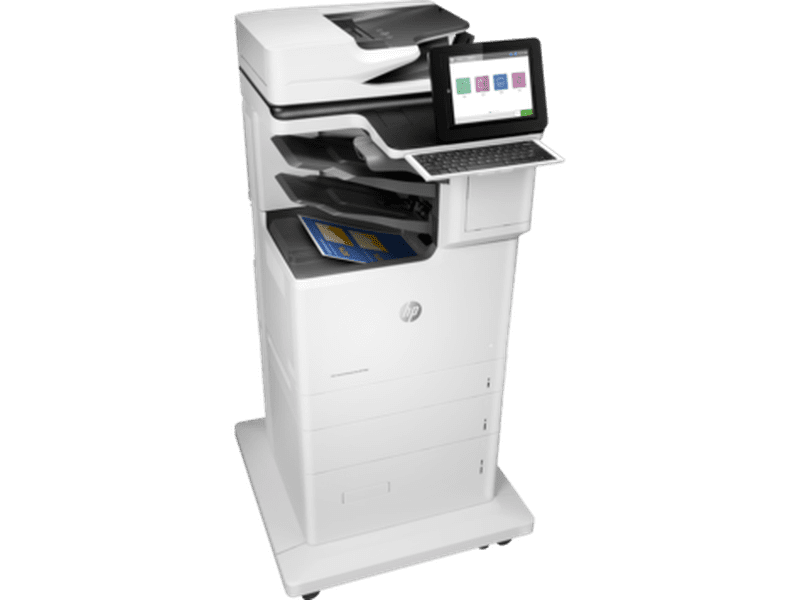 HP LaserJet Enterprise Flow M682Z Colour MFP Printer A4 56ppm 1200X1200 DPI 4 Trays Duplex WIFI Fax