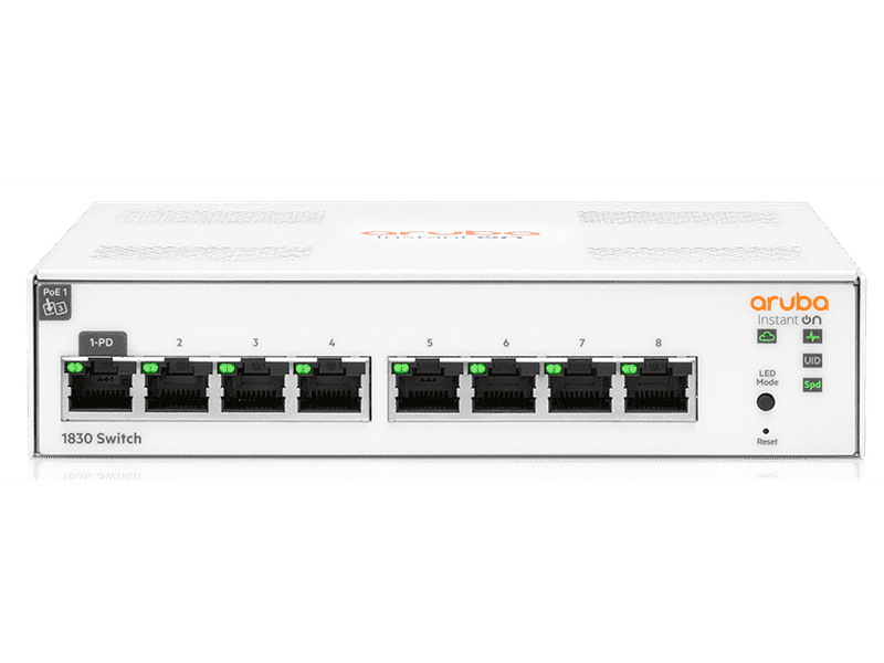 HPE Aruba Instant On 1830 8G No Uplink Switch