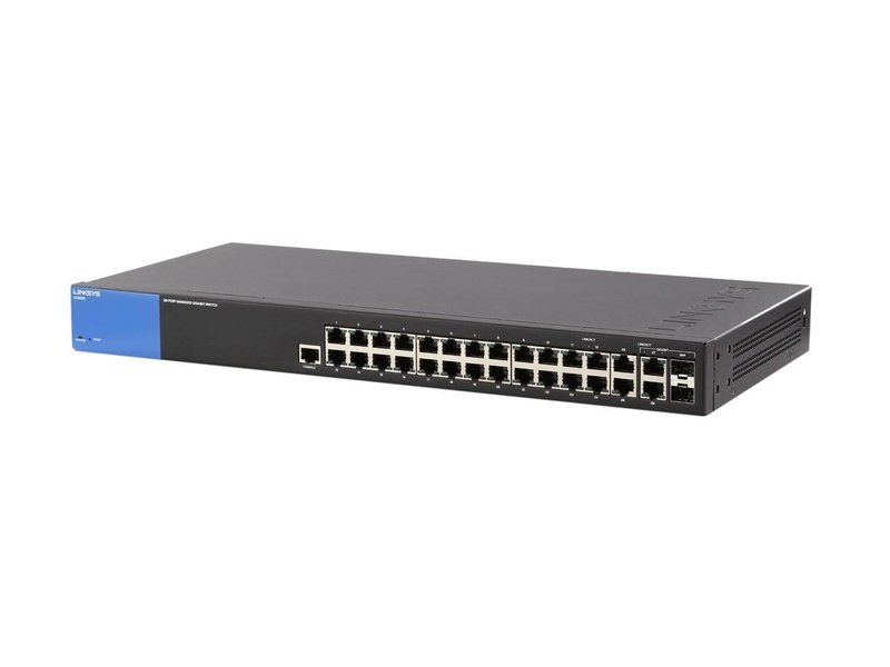 Linksys LGS528-AU 24-Port Gigabit Managed Switch