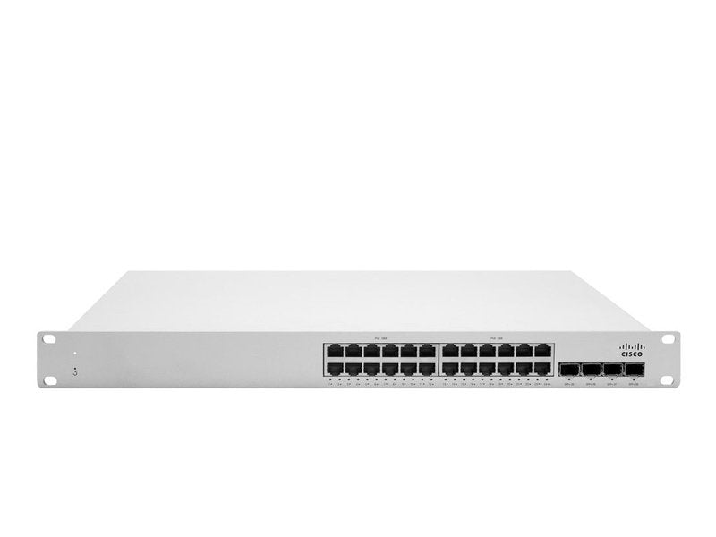 Cisco Meraki MS225 L2 Stackable Cloud Managed 24 Ports Manageable Ethernet Switch, PoE