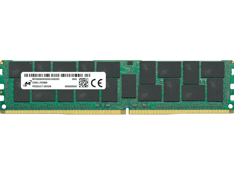 Micron 64GB 1x64GB 3200Mhz DDR4 ECC Load Reduced Memory