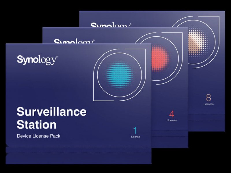 Synology Surveillance Device License Pack For Synology NAS - 4 Additional Licenses