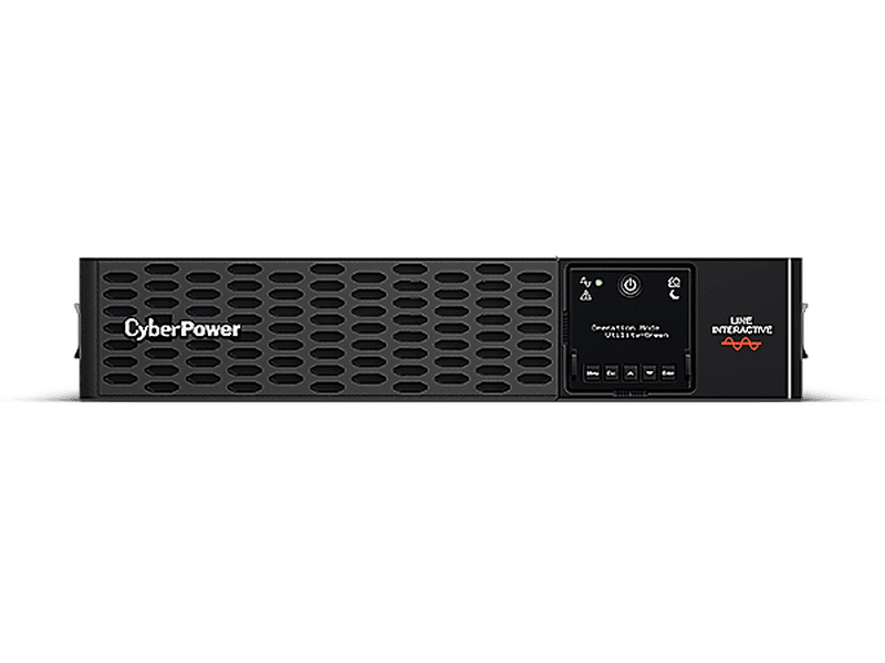 CyberPower PRO Rack/Tower LCD 3000VA / 3000W 15A 2U Line Interactive UPS 3 Years Advance Replacement & 2 Years on Internal Battery