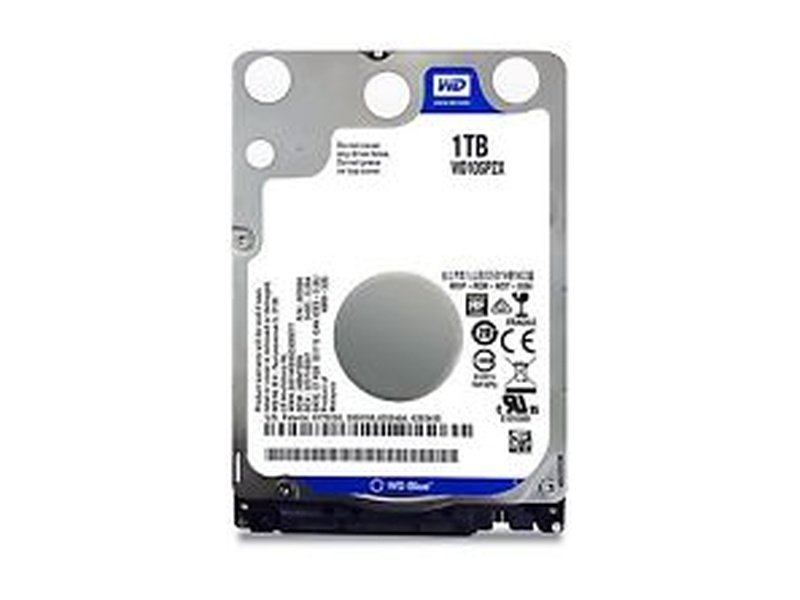 WD 1TB Blue 2.5" 5400RPM SATA Hard Drive