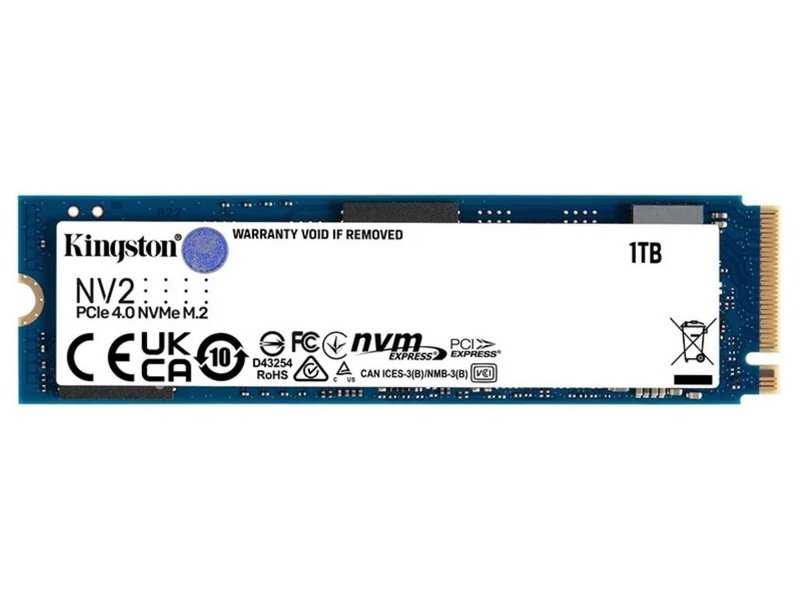 Kingston NV2 1TB M.2 NVMe PCIe 4.0 SSD