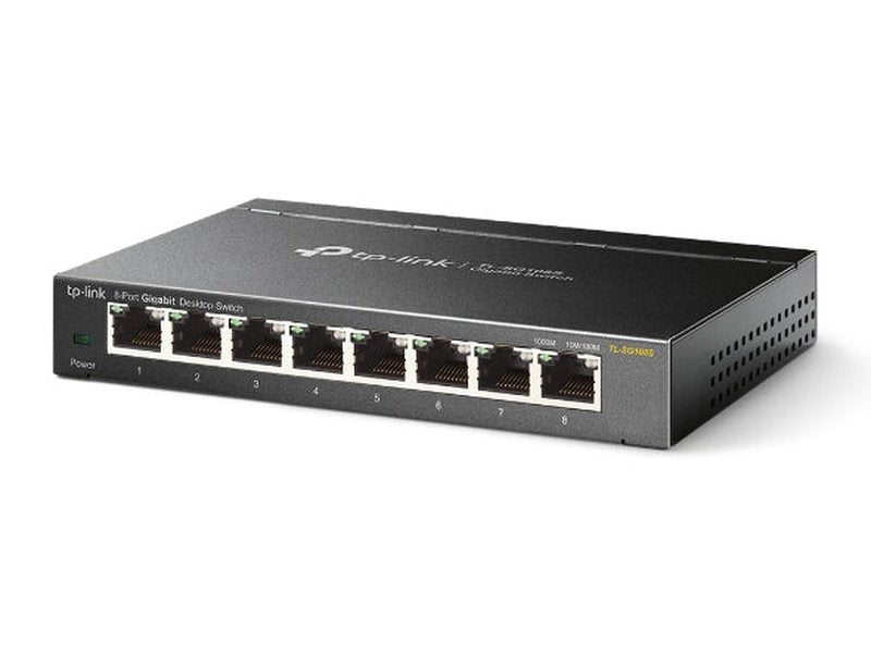 TP-Link TL-SG108S 8-Port 10/100/1000Mbps Desktop Switch