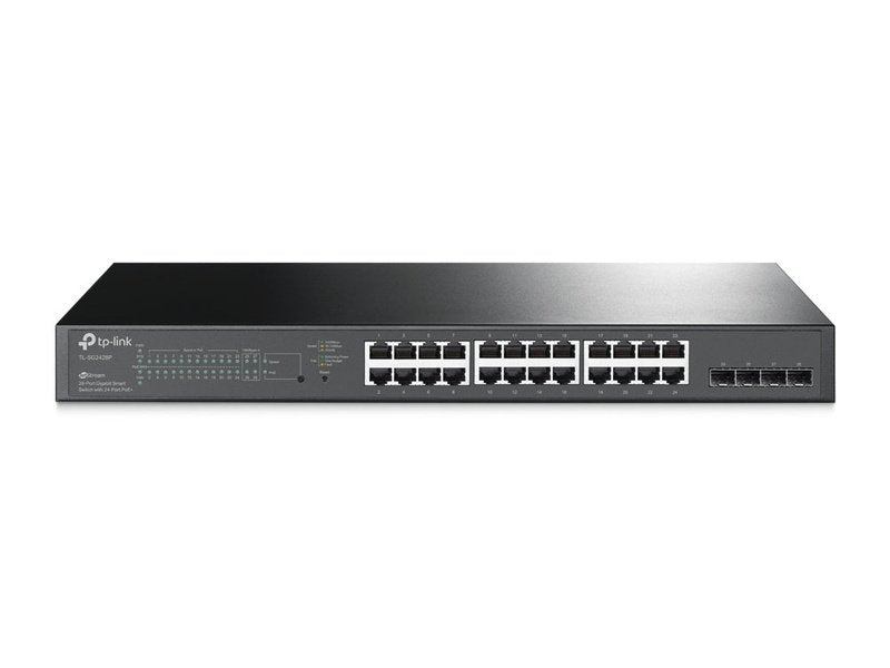 TP-Link TL-SG2428P JetStream 28-Port Gigabit Smart Switch with 24-Port PoE+