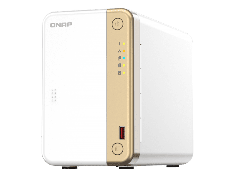 QNAP 2-Bay Desktop NAS with Celeron N4505