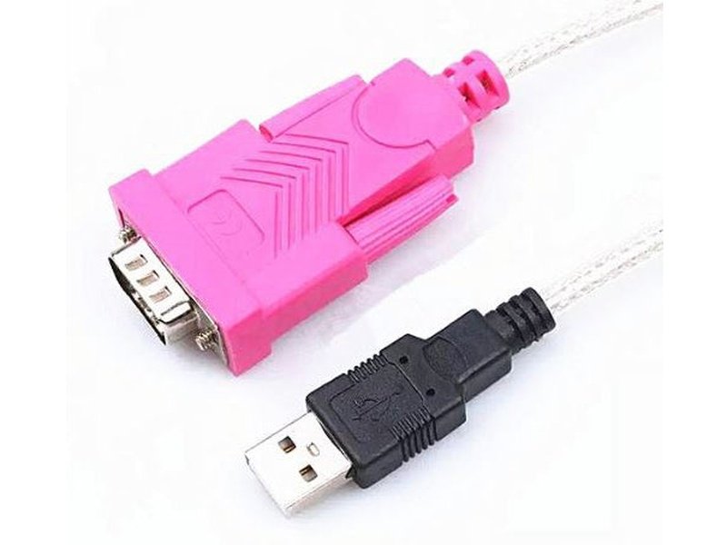 USB 2.0 Male to RS232 9 Pin DB9 Serial Male Cable