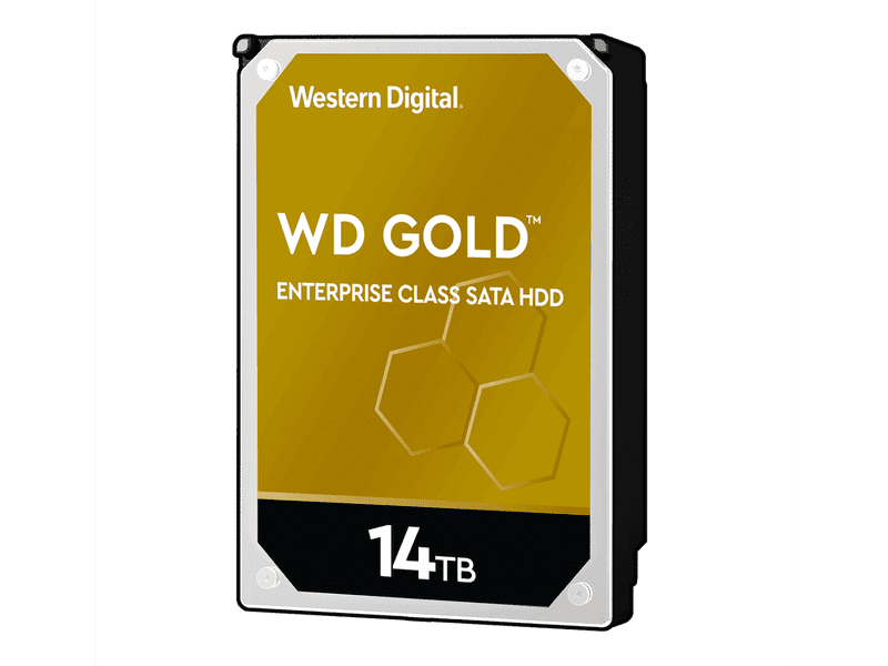 WD Gold 14TB 3.5" SATA 6Gb/s 512e 7200RPM Enterprise Hard Drive