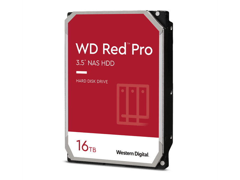 WD 16TB Red PRO 3.5" 7200RPM SATA3 NAS Hard Drive