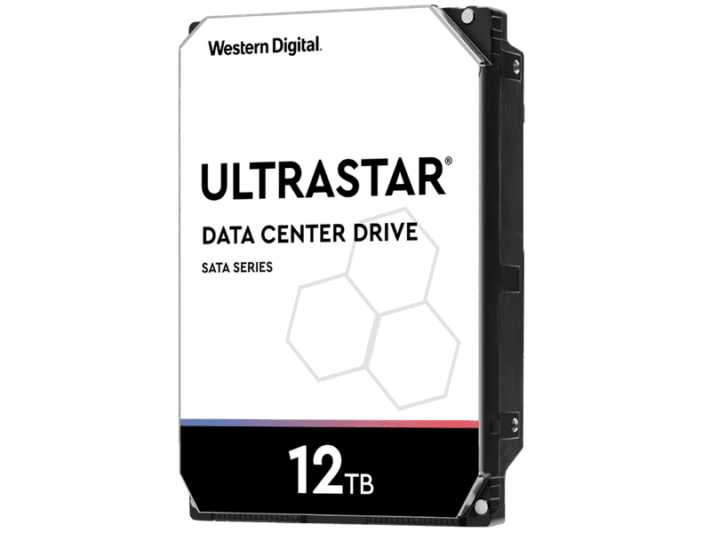WD Ultrastar 12TB 3.5" SATA 512e 7200RPM SE HE12 Enterprise Hard Drive