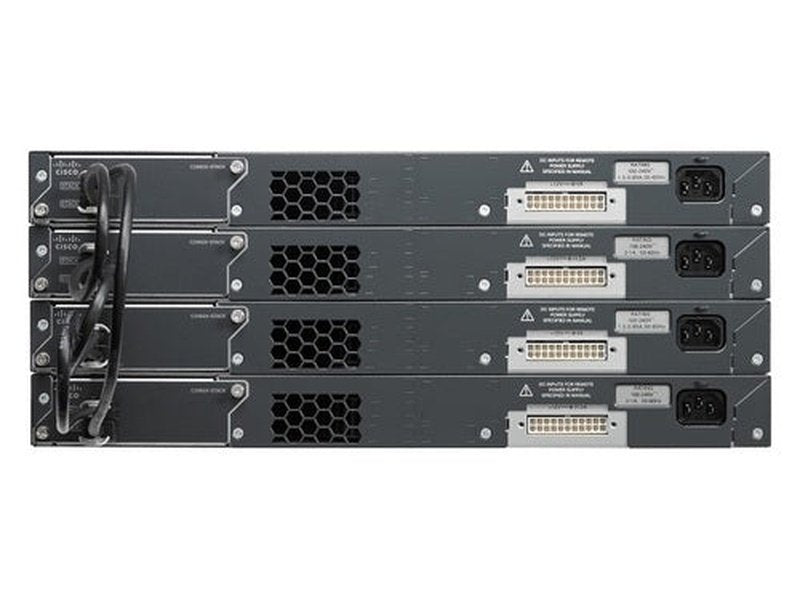 Cisco Catalyst 2960-X 48 Ports Manageable Ethernet Switch, PoE 370W, 2x10G SFP+, Lan Base
